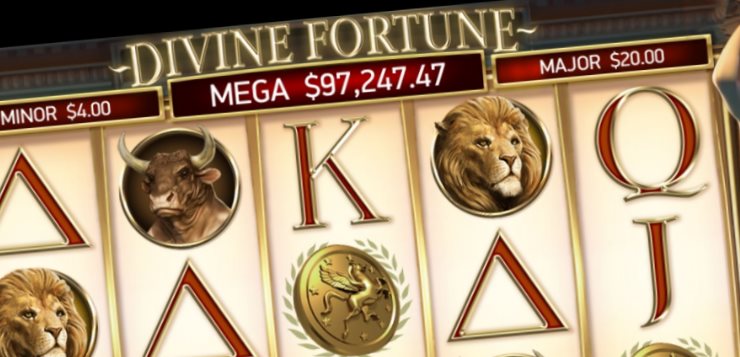 Divine Fortune jackpot frequent hits
