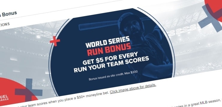 World Series Run Bonus FanDuel