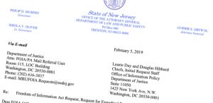 new jersey foia request