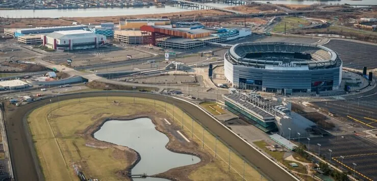 meadowlands sports complex aerial view
