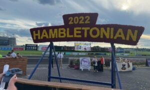 2022 hambletonian sign