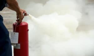 fire extinguisher smoke