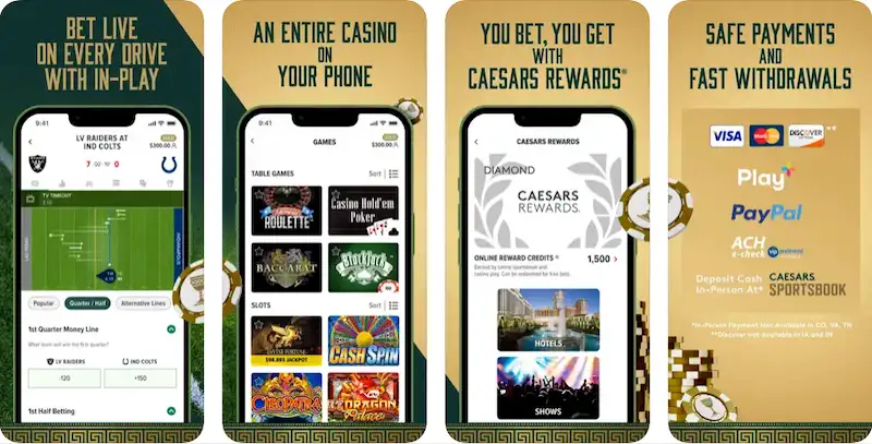 Caesars Casino NJ App