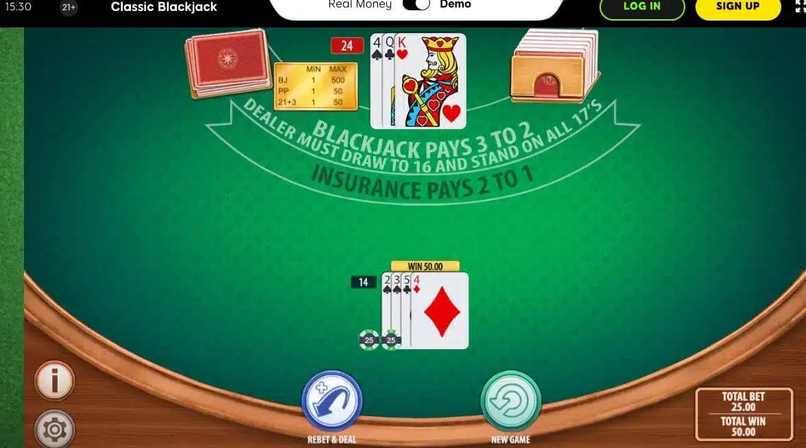 888 blackjack